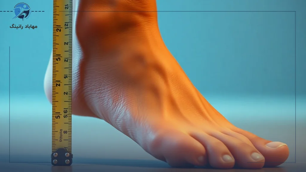 به سایز و فرم پا توجه کنید