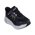 اسکچرز مکس گوشینگ گلاید ستیپ skechers cushioning glide step کد 220422BKGY - Image 4